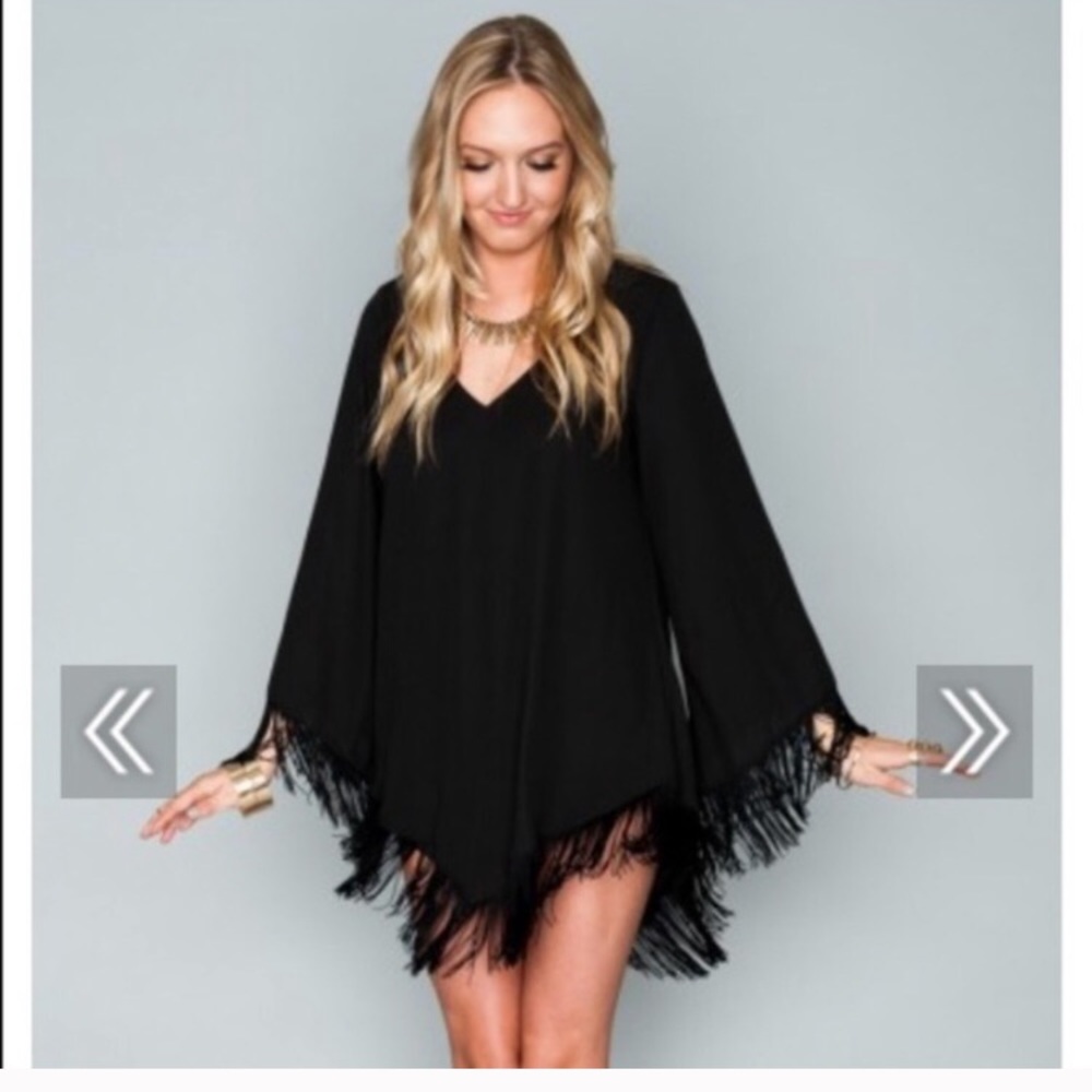 Show Me Your Mumu Fringe Rodeo Dress XS
